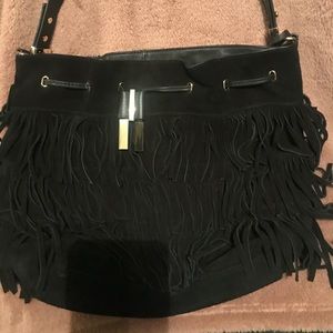 Vince Camuto suede bucket